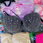 Big Cup Bra (stone + bling)