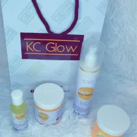 KC Glow skincare products